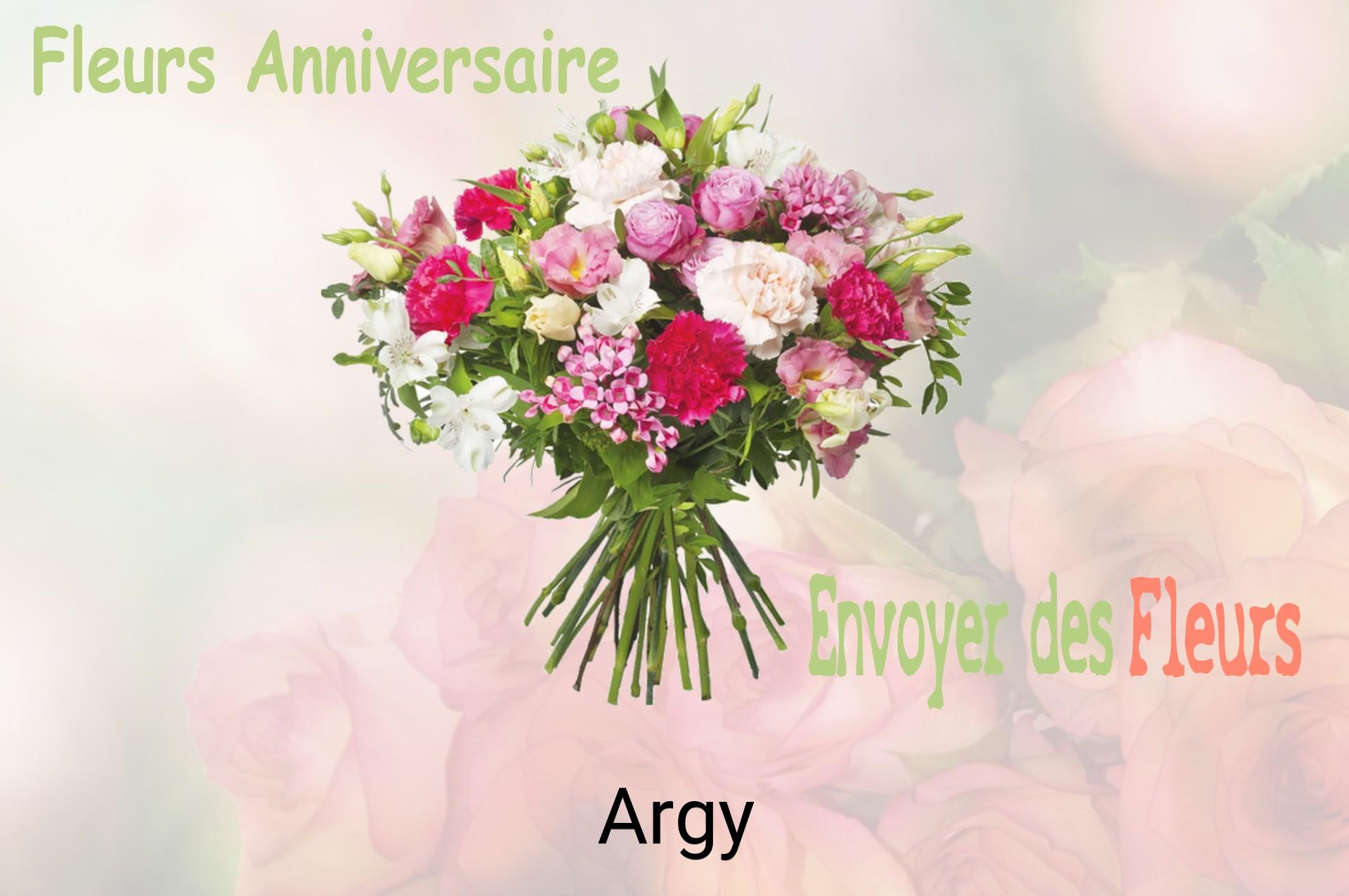 Bouquet de fleurs d’anniversaire livré à Argy